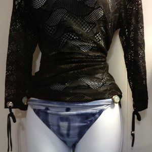 New Despi L Blue Bikini Bottoms